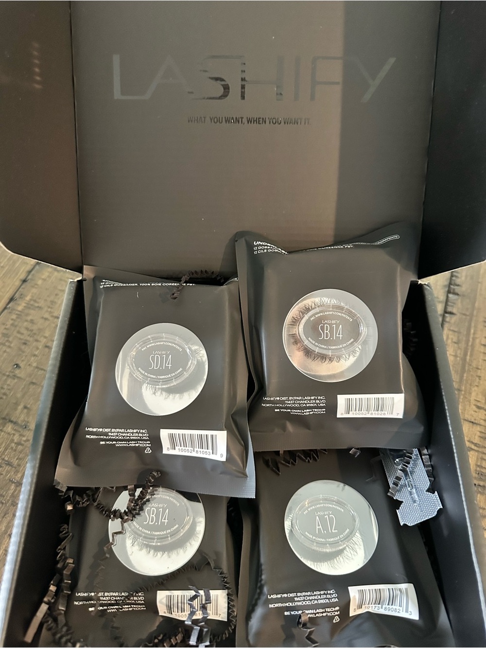 LASHIFY Lashes - Multiple Styles (Black)